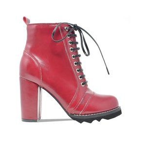 WOMEN'S CHUNKY HEELED BOOTIE